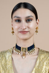 Blue Choker Set3662 video